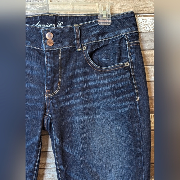 American Eagle Stretch Artist Crop Jeans - Picture 3 of 16